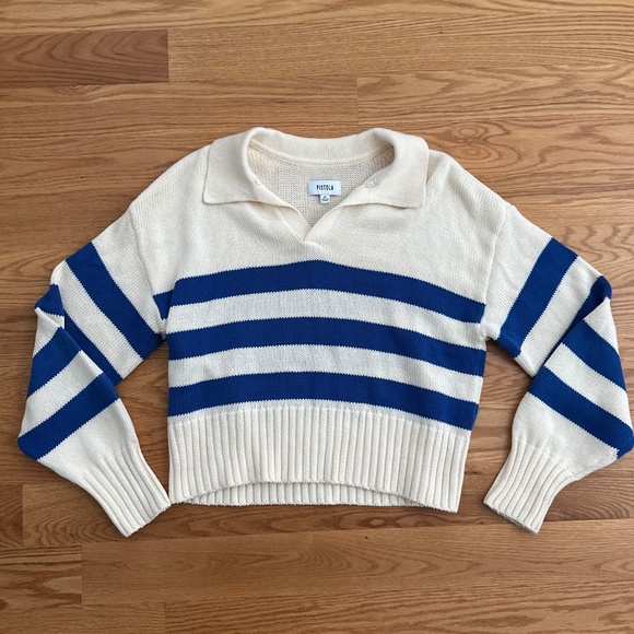 Pistola NWOT Johnny Collar Sweater (M) - Picture 2 of 9
